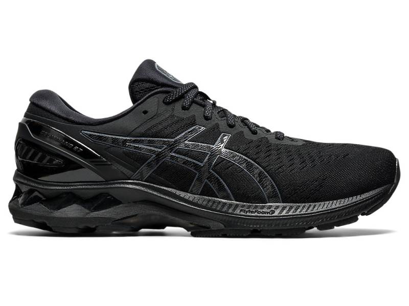 Sapatilhas Running Asics GEL-KAYANO 27 Homem Pretas, 7160A912.513